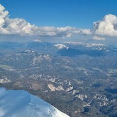 Flugwegposition um 15:47:43: Aufgenommen in der Nähe von Gaming, Österreich in 2281 Meter